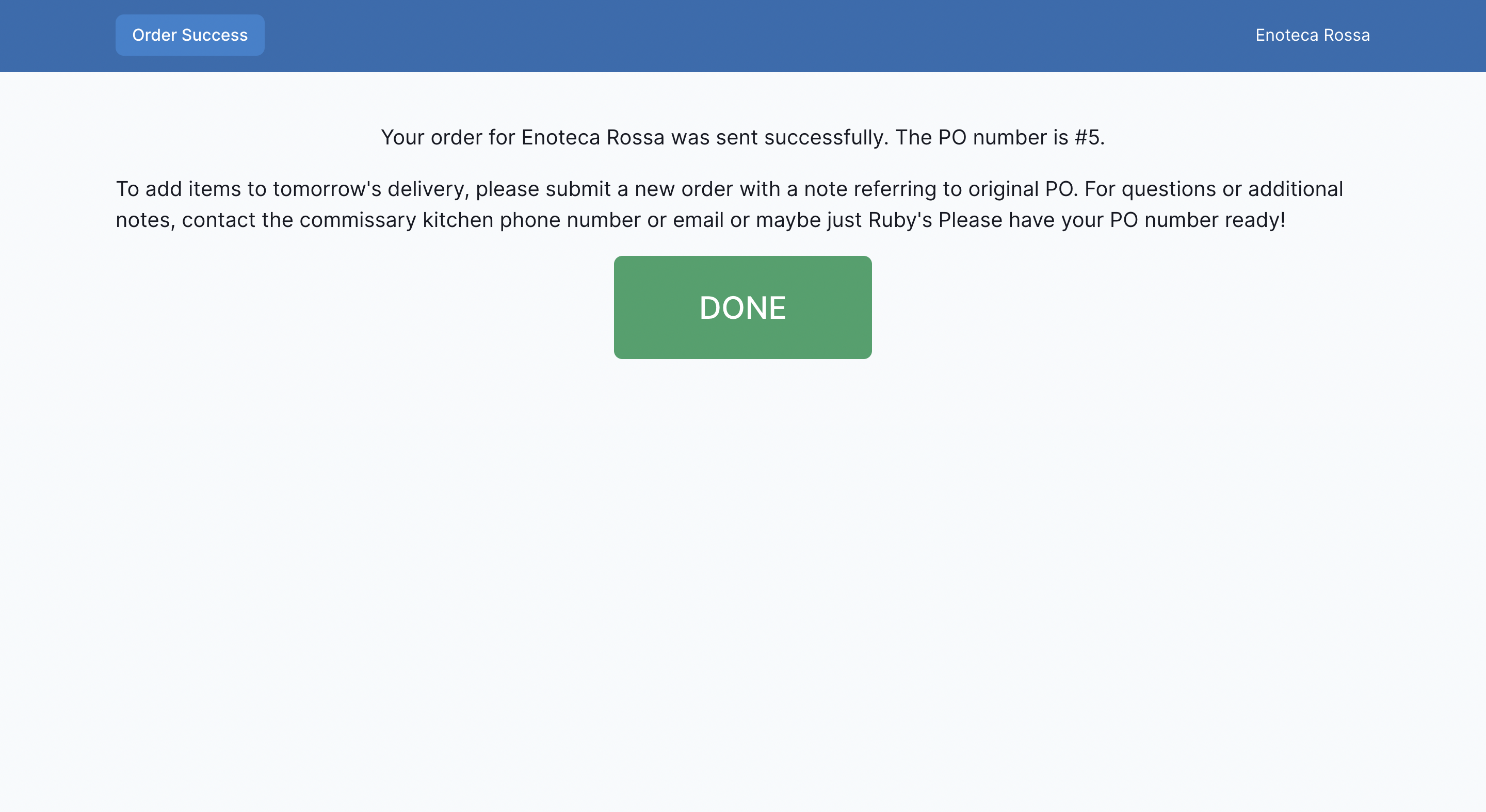 Mise, Kitchen Manager Success